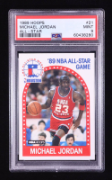 Michael Jordan 1989-90 Hoops #21 AS (PSA 9) at PristineAuction.com
