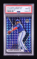 Vladimir Guerrero Jr. 2020 Panini Mosaic Blue #72 #97/99 (PSA 10) at PristineAuction.com