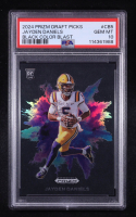 Jayden Daniels 2024 Panini Prizm Draft Picks Black Color Blast #5 RC (PSA 10) at PristineAuction.com