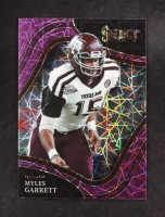 Myles Garrett 2022 Panini Select Draft Picks Purple Lazer Prizm #152 at PristineAuction.com
