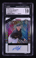 Paul Skenes 2023 Leaf Vivid Technicolor Autographs Mojo White #TPS1 RC #5/6 (CGC 10 | Autograph Grade 10) at PristineAuction.com