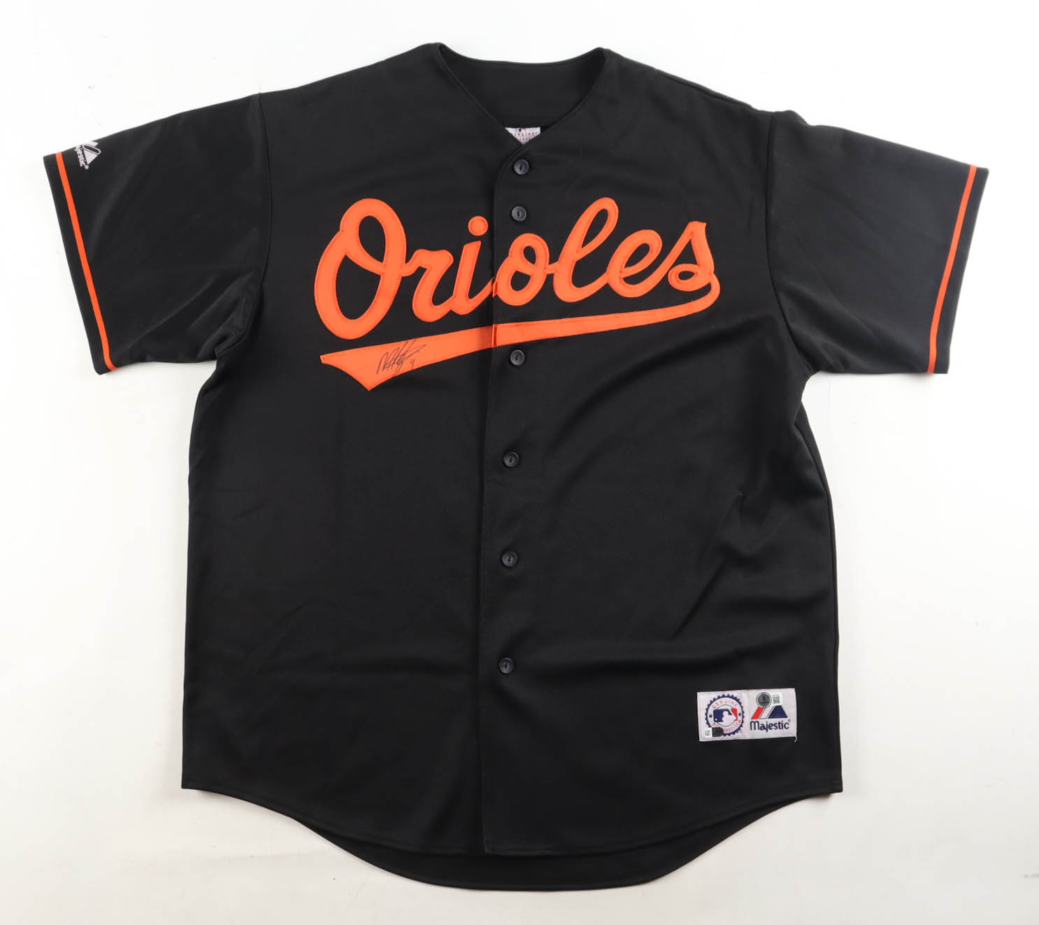 Miguel Tejada Signed Orioles Majestic Authentic Jersey (Beckett) at PristineAuction.com Miguel Tejada Signed Orioles Majestic Authentic Jersey (Beckett) at PristineAuction.com