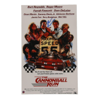 Burt Reynolds Signed "The Cannonball Run" 10x16 Poster (Steiner) at PristineAuction.com