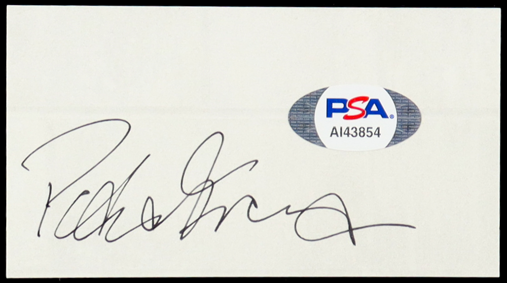 Peter Frampton Signed Cut (PSA) at PristineAuction.com Peter Frampton Signed Cut (PSA) at PristineAuction.com