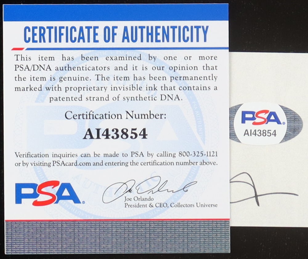 Peter Frampton Signed Cut (PSA) at PristineAuction.com Peter Frampton Signed Cut (PSA) at PristineAuction.com