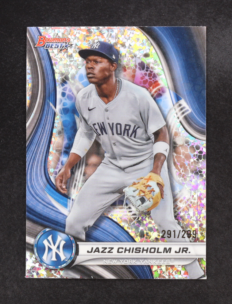 Jazz Chisholm Jr. 2024 Bowman's Best Mini-Diamond Refractors #36 at PristineAuction.com Jazz Chisholm Jr. 2024 Bowman's Best Mini-Diamond Refractors #36 at PristineAuction.com