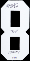 Guy Ingles Signed Jersey Number "8" Patch Inscribed "Fly" & "1970 #1" (PSA) at PristineAuction.com
