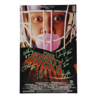 "The Mighty Ducks" 11x17 Photo Signed by (6) Including Aaron Schwartz & Danny Tamberelli (Beckett) at PristineAuction.com