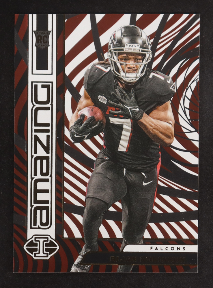Bijan Robinson 2023 Panini Illusions Amazing #17 RC