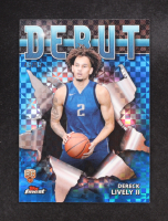 Dereck Lively II 2024 Topps Finest Debut Blue Refractor #D-9 RC #46/99 at PristineAuction.com
