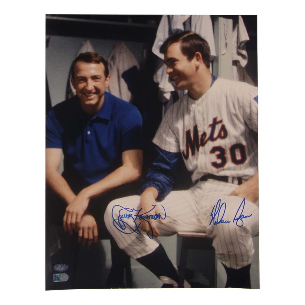 Nolan Ryan & Jerry Koosman Signed Mets 11x14 Photo (Ryan & AIV) at PristineAuction.com Nolan Ryan & Jerry Koosman Signed Mets 11x14 Photo (Ryan & AIV) at PristineAuction.com
