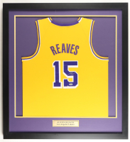 Austin Reaves Signed Custom Framed Jersey Display (PSA) at PristineAuction.com