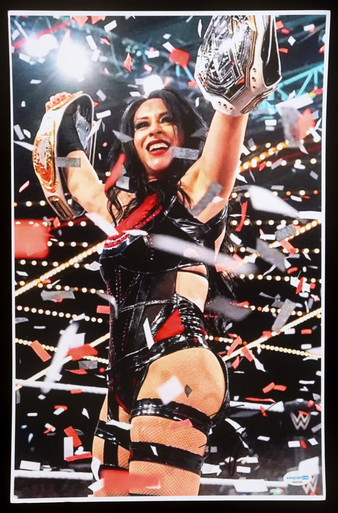 Stephanie Vaquer Signed WWE 11x17 Photo (ACOA) at PristineAuction.com Stephanie Vaquer Signed WWE 11x17 Photo (ACOA) at PristineAuction.com