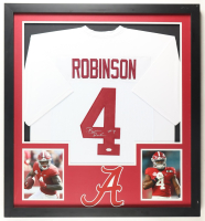 Brian Robinson Jr. Signed Custom Framed Jersey Display (JSA) at PristineAuction.com