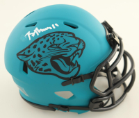 Brian Thomas Jr. Signed Jaguars Rave Alternate Speed Mini Helmet (Fanatics) at PristineAuction.com