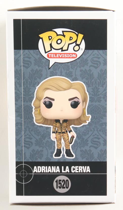 Drea de Matteo Signed "The Sopranos" #1520 Adriana La Cerva Funko Pop! Vinyl Figure (Beckett) at PristineAuction.com Drea de Matteo Signed "The Sopranos" #1520 Adriana La Cerva Funko Pop! Vinyl Figure (Beckett) at PristineAuction.com