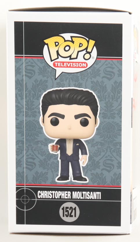 Michael Imperioli Signed "The Sopranos" #1521 Christopher Moltisanti Funko Pop! Vinyl Figure (Beckett) at PristineAuction.com Michael Imperioli Signed "The Sopranos" #1521 Christopher Moltisanti Funko Pop! Vinyl Figure (Beckett) at PristineAuction.com