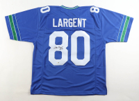 Steve Largent Signed Jersey Inscribed "HOF 95" (JSA) at PristineAuction.com