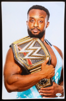 Big E Signed WWE 11x17 Photo (ACOA) at PristineAuction.com