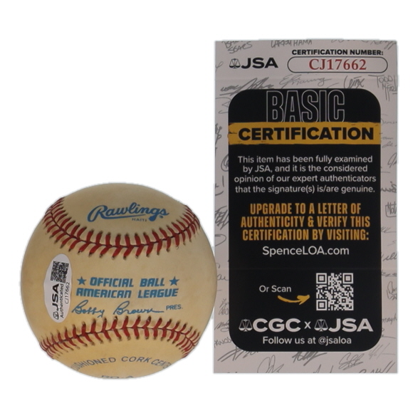 Carl Yastrzemski Signed OAL Baseball (JSA) at PristineAuction.com Carl Yastrzemski Signed OAL Baseball (JSA) at PristineAuction.com