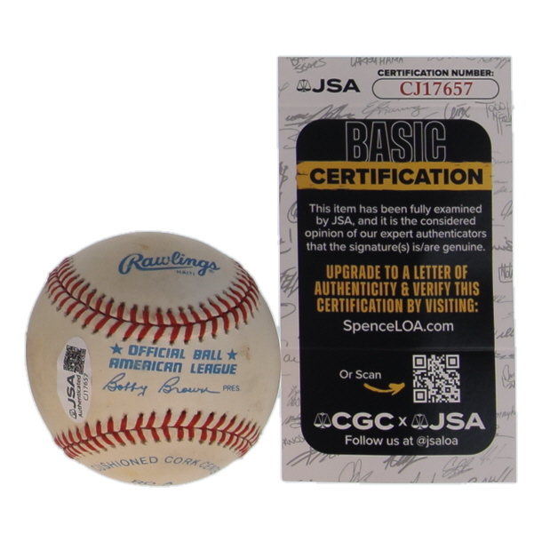 Rod Carew Signed OAL Baseball (JSA) at PristineAuction.com Rod Carew Signed OAL Baseball (JSA) at PristineAuction.com