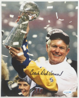 Dick Vermeil Signed Rams 8x10 Photo Inscribed "Coach" (ACOA) at PristineAuction.com