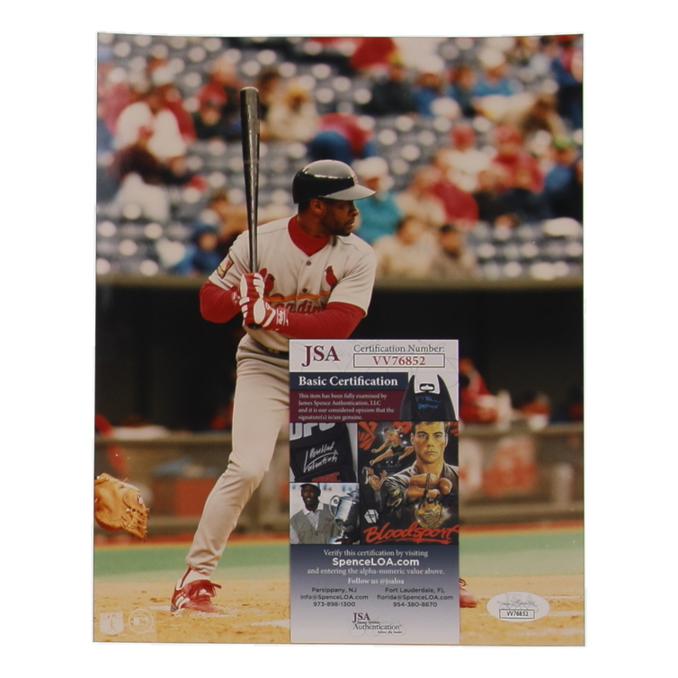 Ozzie Smith Signed Cardinals 8x10 Photo (JSA) at PristineAuction.com Ozzie Smith Signed Cardinals 8x10 Photo (JSA) at PristineAuction.com