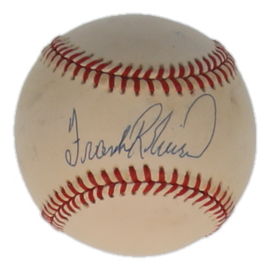Frank Robinson Signed OAL Baseball (JSA) at PristineAuction.com Frank Robinson Signed OAL Baseball (JSA) at PristineAuction.com