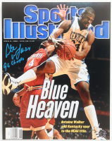 Antoine Walker Signed Kentucky Wildcats 11x14 Photo Inscribed "96 Champs" (Authentic Ink) at PristineAuction.com