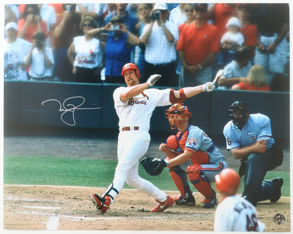 Mark McGwire Signed 16x20 Photo (Authentic Ink) at PristineAuction.com Mark McGwire Signed 16x20 Photo (Authentic Ink) at PristineAuction.com