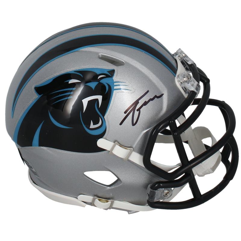 Tetairoa McMillan Signed Panthers Speed Mini Helmet (Fanatics) at PristineAuction.com Tetairoa McMillan Signed Panthers Speed Mini Helmet (Fanatics) at PristineAuction.com