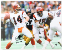 Ken Anderson Signed Bengals 16x20 Photo Inscribed "1981 NFL MVP" & "2021 ROH" (Authentic Ink) at PristineAuction.com