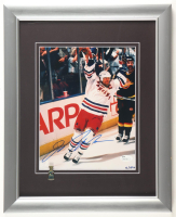 Mark Messier Signed LE Rangers Custom Framed Cut Display (JSA) at PristineAuction.com