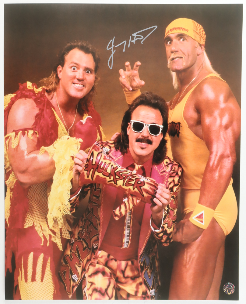 Jimmy Hart Signed WWE 16x20 Photo (Authentic Ink) at PristineAuction.com Jimmy Hart Signed WWE 16x20 Photo (Authentic Ink) at PristineAuction.com