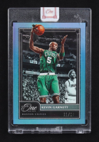 Kevin Garnett 2020-21 Panini One and One Blue #155 #21/30 at PristineAuction.com