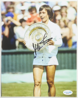 Martina Navratilova Signed 8x10 Photo (ACOA) at PristineAuction.com