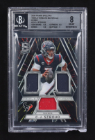 C.J. Stroud 2024 Panini Spectra Triple Threats Materials Hyper #TT-CJS #37/75 (BGS 8) at PristineAuction.com