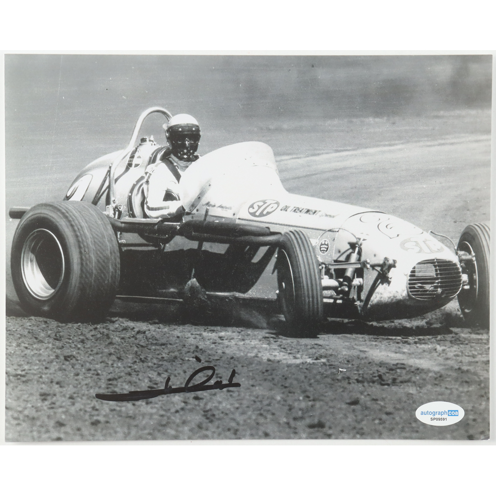 Mario Andretti Signed 8x10 Photo (ACOA) at PristineAuction.com
