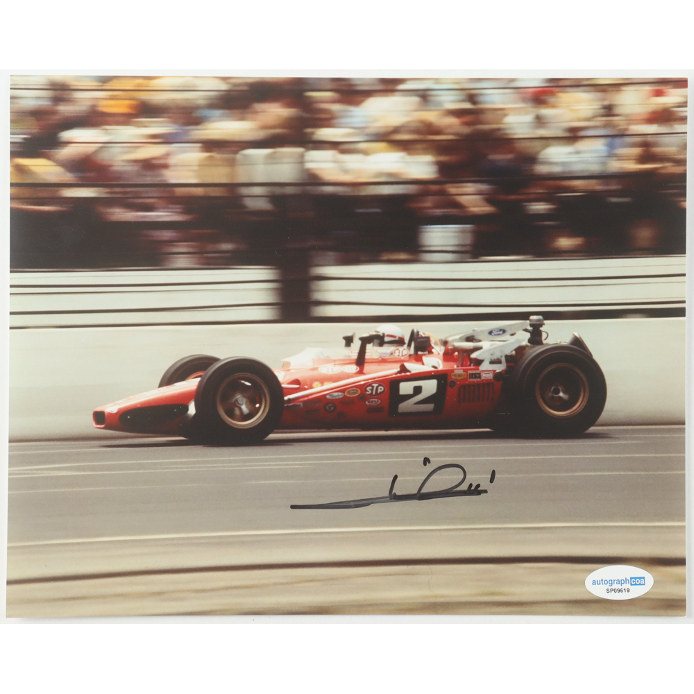 Mario Andretti Signed 8x10 Photo (ACOA) at PristineAuction.com