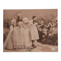 Margaret Pellegrini, Jerry Maren, & Meinhardt Raabe Signed "The Wizard of Oz" 11x14 Photo (JSA) at PristineAuction.com