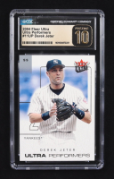 Derek Jeter 2004 Fleer Ultra Performers #11UP (CGC 10 | Black Pristine Label) at PristineAuction.com