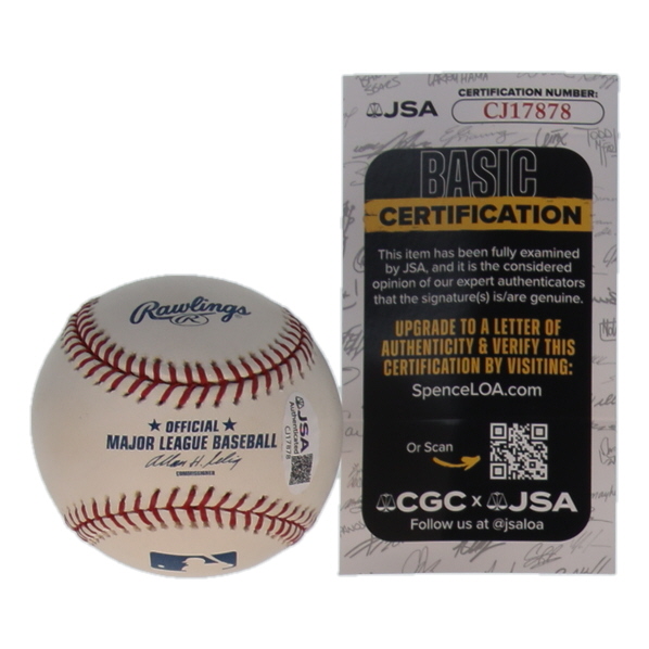 Ryne Sandberg Signed OML Baseball (JSA) at PristineAuction.com Ryne Sandberg Signed OML Baseball (JSA) at PristineAuction.com