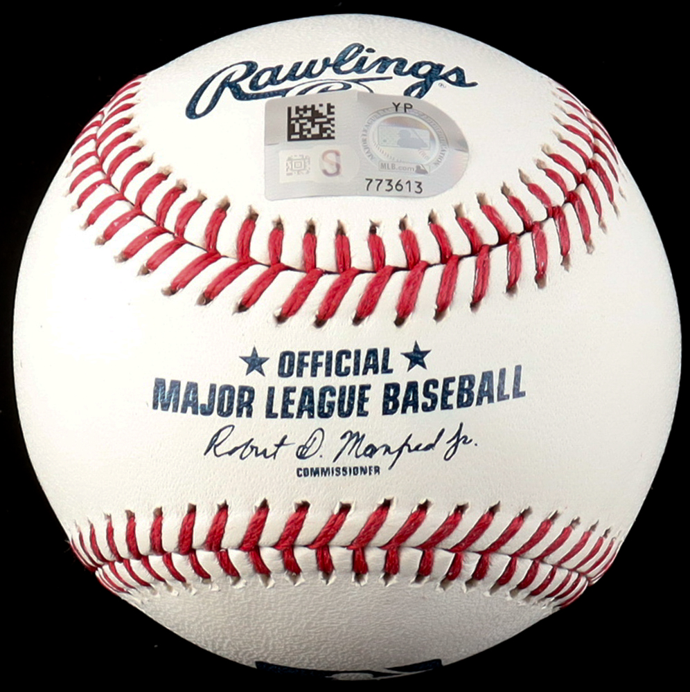 Ted Simmons Signed OML Baseball Inscribed "HOF 2020" (MLB) at PristineAuction.com Ted Simmons Signed OML Baseball Inscribed "HOF 2020" (MLB) at PristineAuction.com