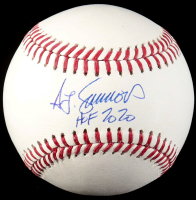 Ted Simmons Signed OML Baseball Inscribed "HOF 2020" (MLB) at PristineAuction.com