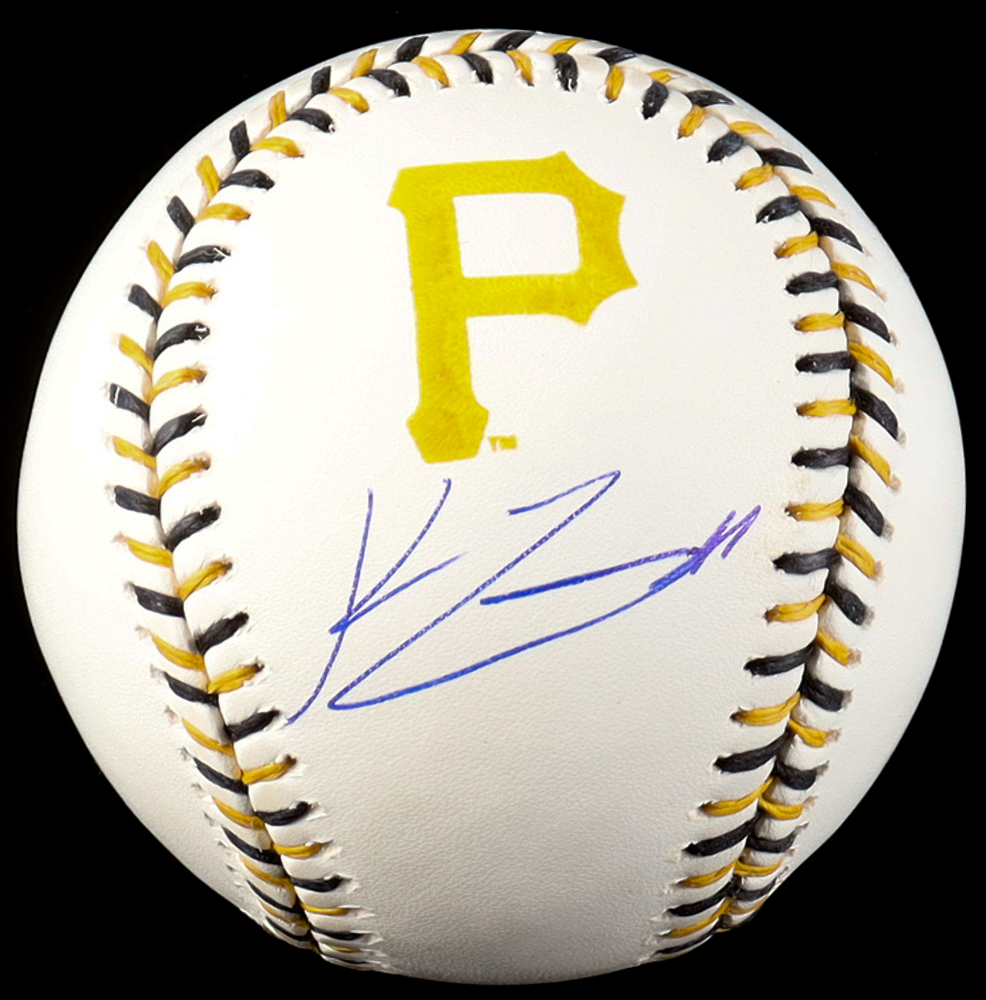 Konnor Griffin Signed OML Pirates Logo Baseball (MLB) at PristineAuction.com Konnor Griffin Signed OML Pirates Logo Baseball (MLB) at PristineAuction.com