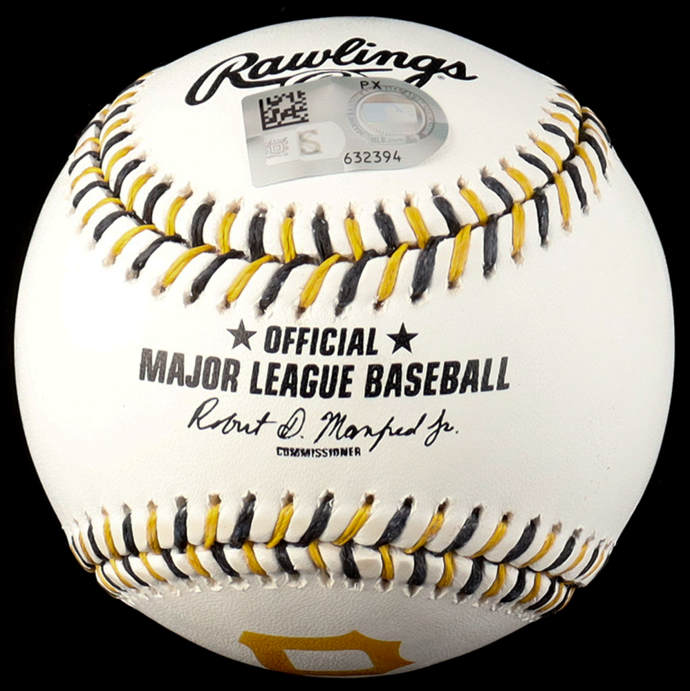 Konnor Griffin Signed OML Pirates Logo Baseball (MLB) at PristineAuction.com Konnor Griffin Signed OML Pirates Logo Baseball (MLB) at PristineAuction.com