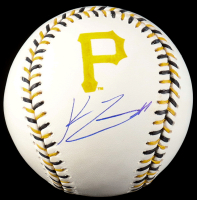 Konnor Griffin Signed OML Pirates Logo Baseball (MLB) at PristineAuction.com
