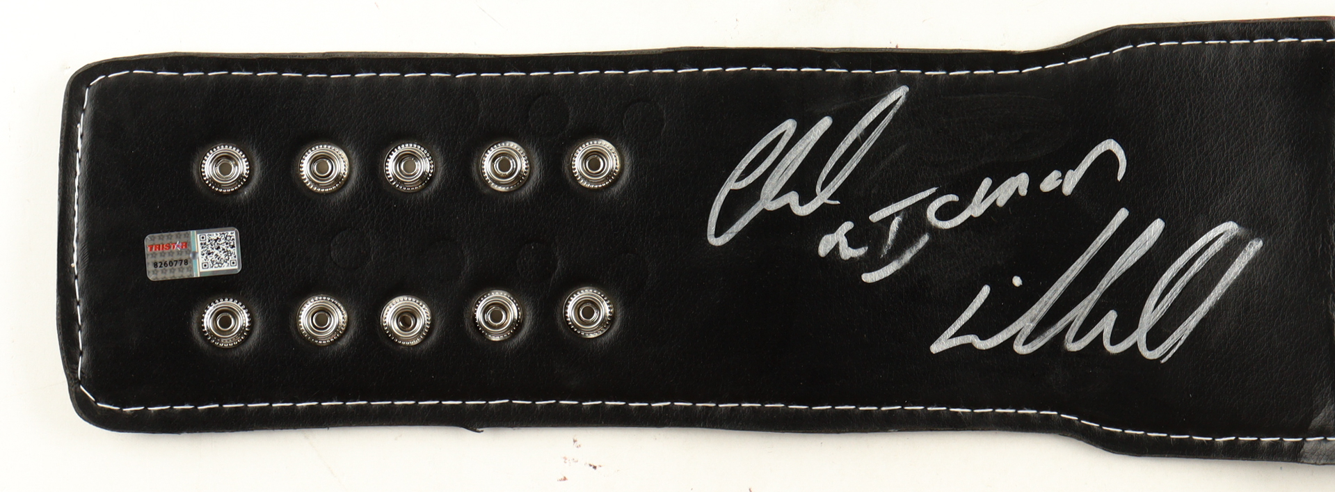 Chuck "The Iceman" Liddell Signed UFC Championship Belt (TriStar) at PristineAuction.com Chuck "The Iceman" Liddell Signed UFC Championship Belt (TriStar) at PristineAuction.com