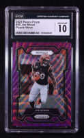 Joe Mixon 2023 Panini Prizm Purple Wave #58 #95/99 (CGC 10) at PristineAuction.com