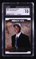 Kobe Bryant 2017-18 Panini Hoops #291 (CGC 10) at PristineAuction.com